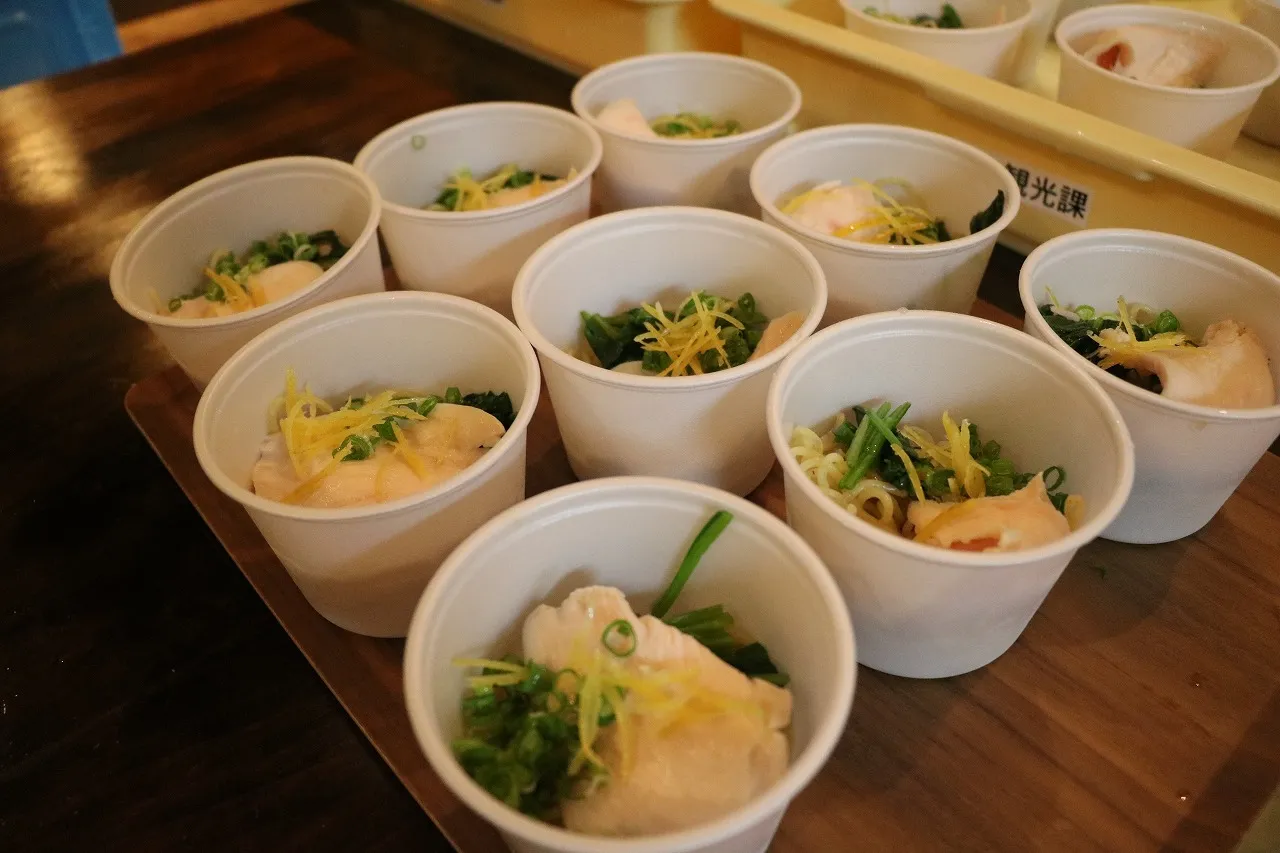姫っこ地鶏冷やし塩ラーメン